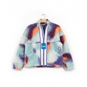 SHIPS TODAY! 🎁 DSG Girls Jacket Size L(14) Multicolor‎ Zip Up, NWT $54 retail